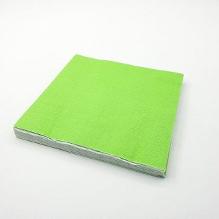 Serviette papier vert pomme X20