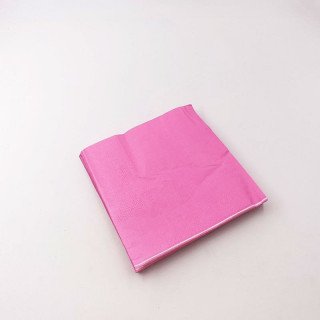 Serviette papier rose fushia  X20