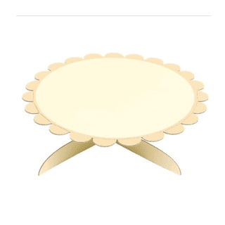 support gateau jaune