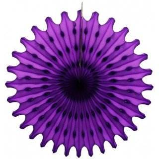 Rosace papier violet 50cm