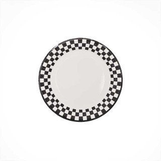 assiette thème course voiture