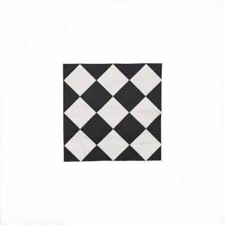 serviette damier thème voiture