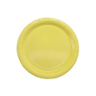 petite assiette jaune