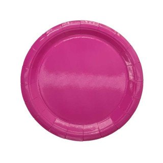assiette fushia