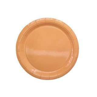 petite assiette orange