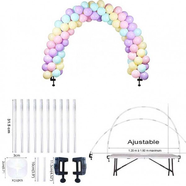kit arche ballon de table