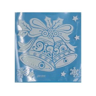 stickers cloche de noel