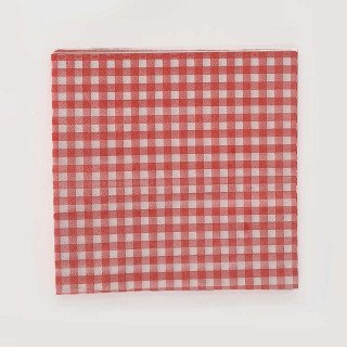 serviette papier vichy...