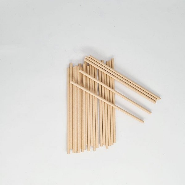 paille couleur kraft