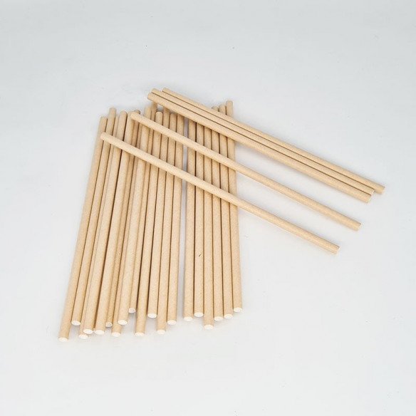 paille couleur kraft