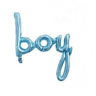 ballon boy bleu garçon