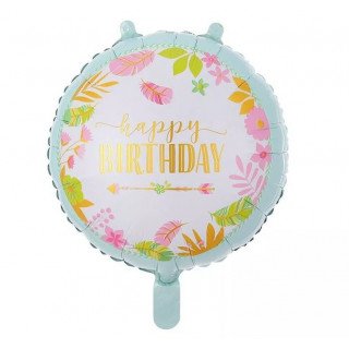 ballon anniversaire pastel liberty