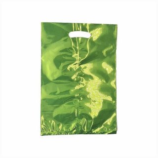 Sachets cadeaux vert X10
