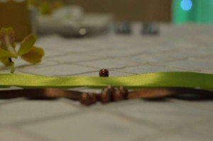 ruban vert adapté à votre thème 