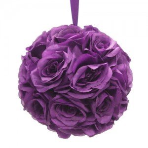 boule-de-fleur-mariage-violet