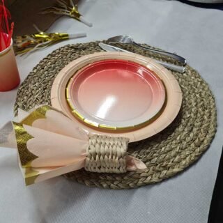 decoration anniversaire orange