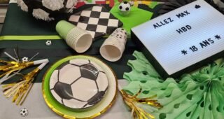 décoration anniversaire football
